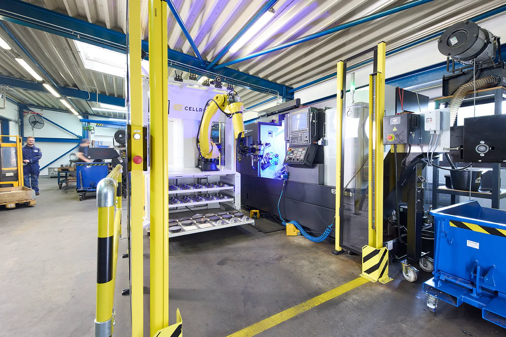 Fertigungsmaschine in der Produktion