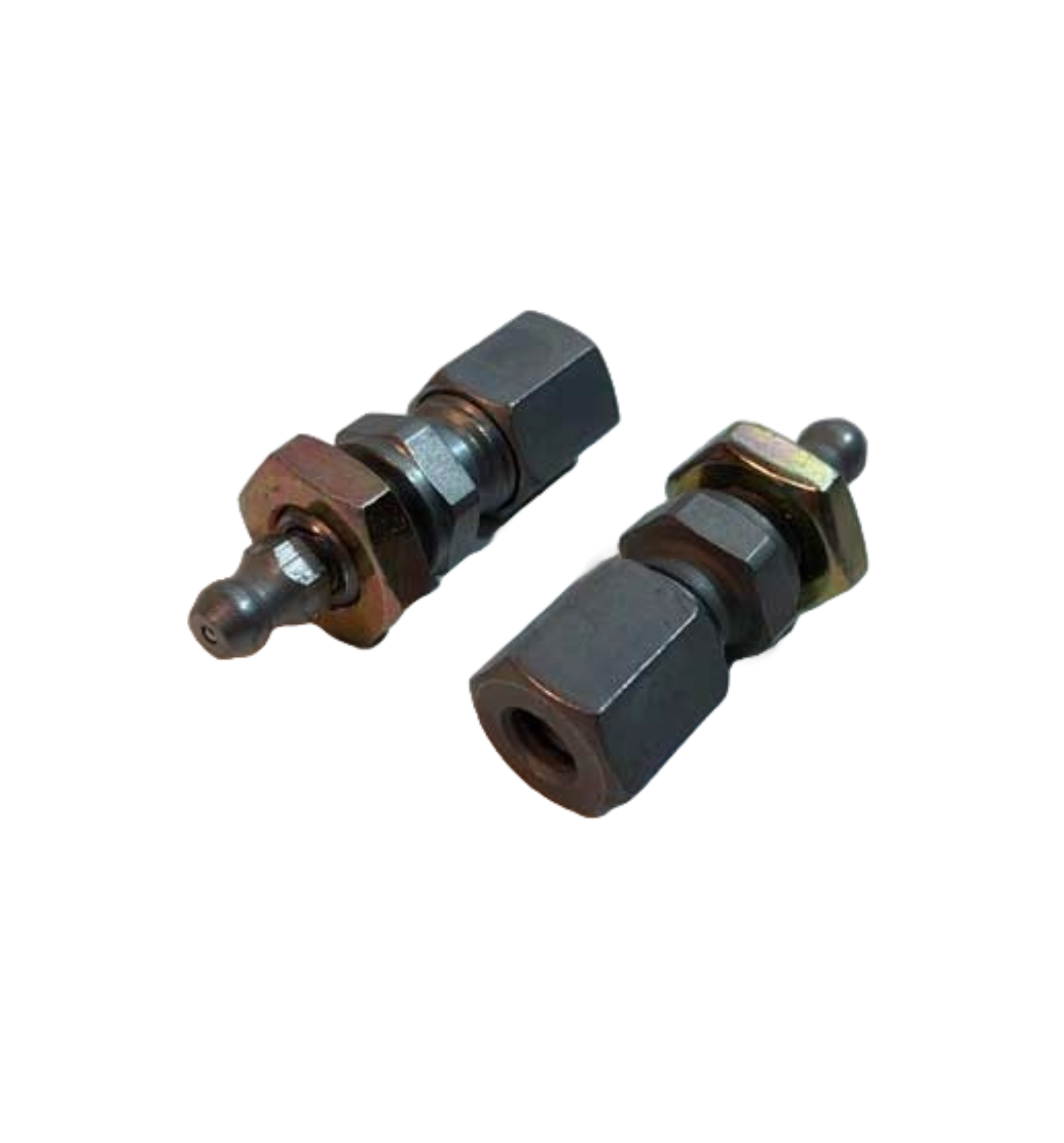 Bulkhead fitting with grease nipple