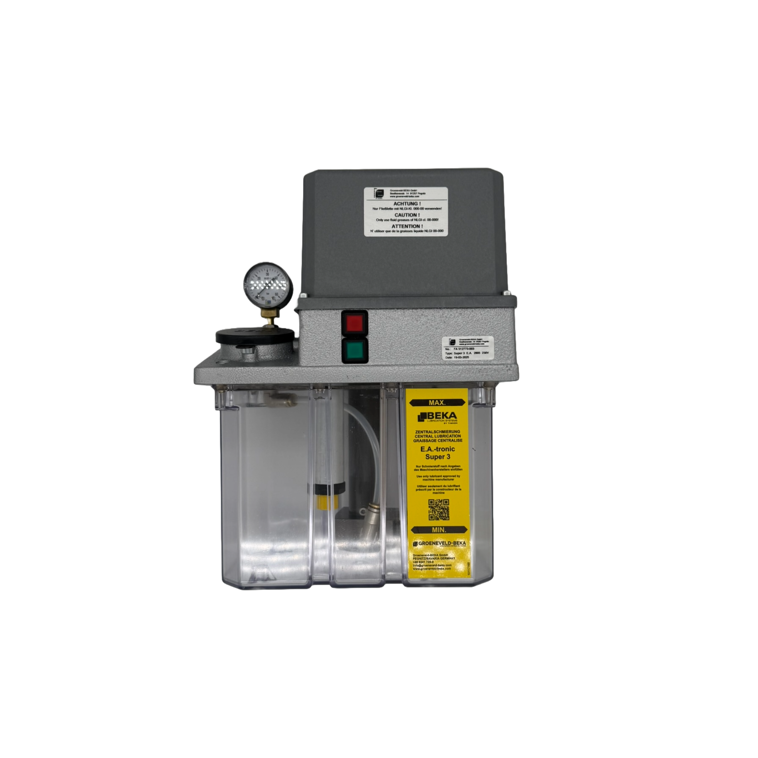 Gear pump unit Type Super 3 left