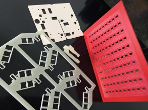 CNC-milled part made of GFK/FR4