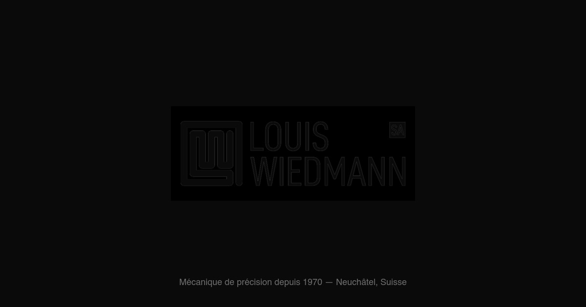Wiedmann SA – Fertigung