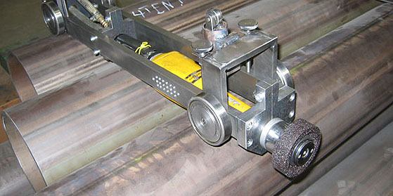 Pneumatischer Schleifwagen