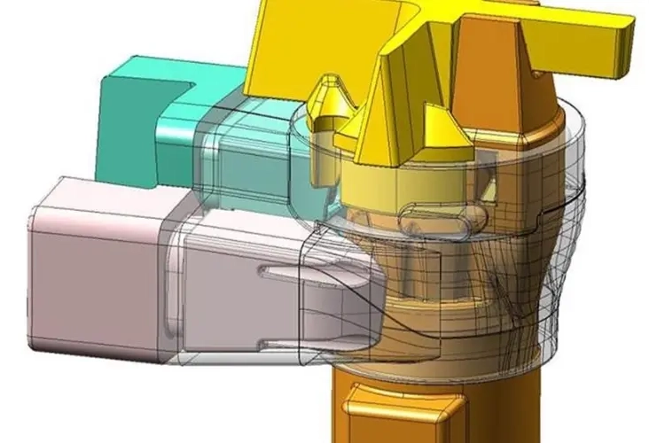 Konstruktionsdaten Gussbauteil