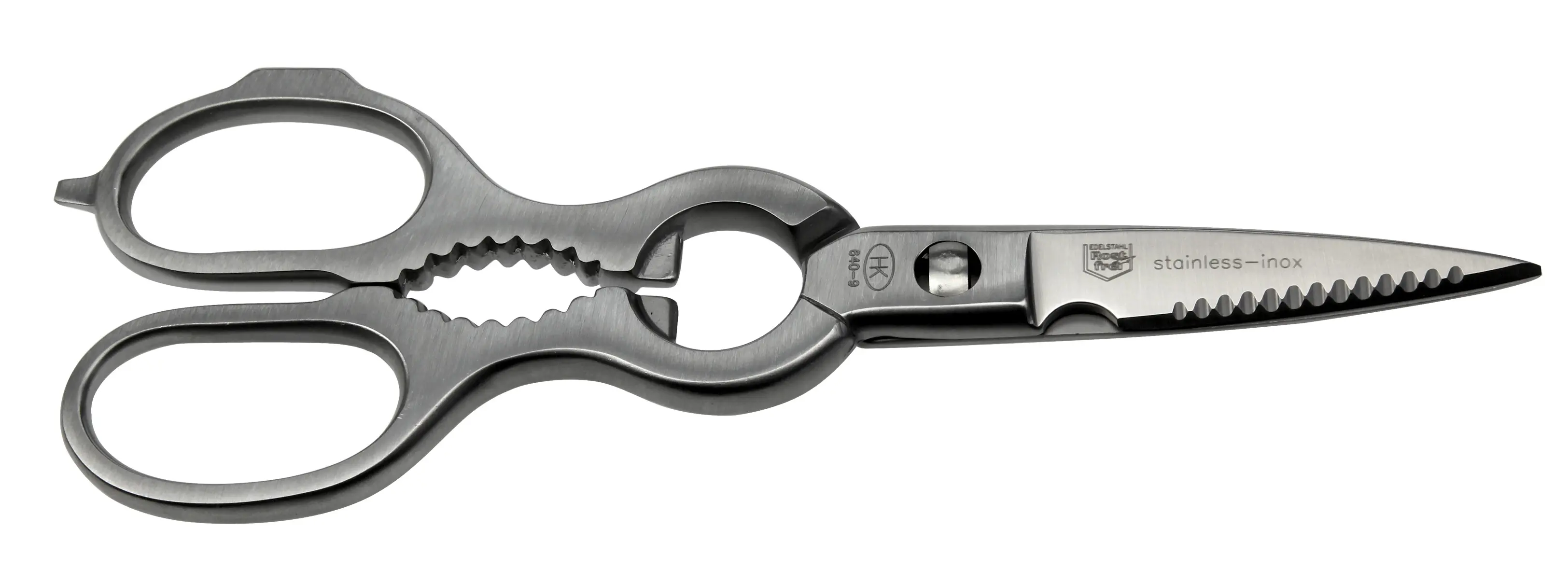 Kitchen scissors, 8 inch, detachable, stainless