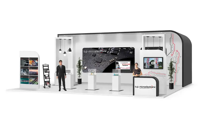 Virtueller Messestand