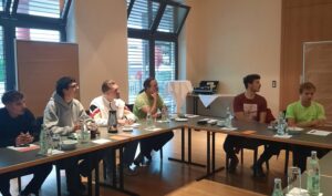 Beratungstermin im Besprechungsraum