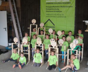 Kinderferienprogramm der Zimmerei Wiedmer