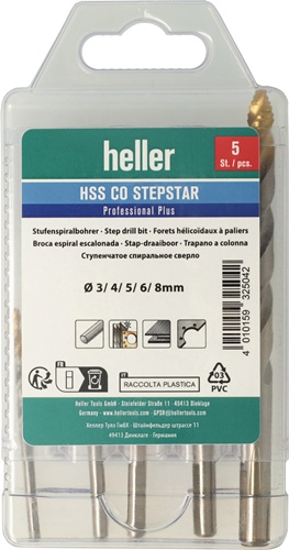 Metallbohrer-Set DIN 338 HSS-Co TiN