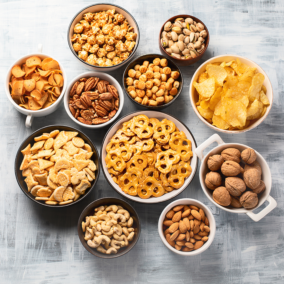 Seasoning blends for snacks