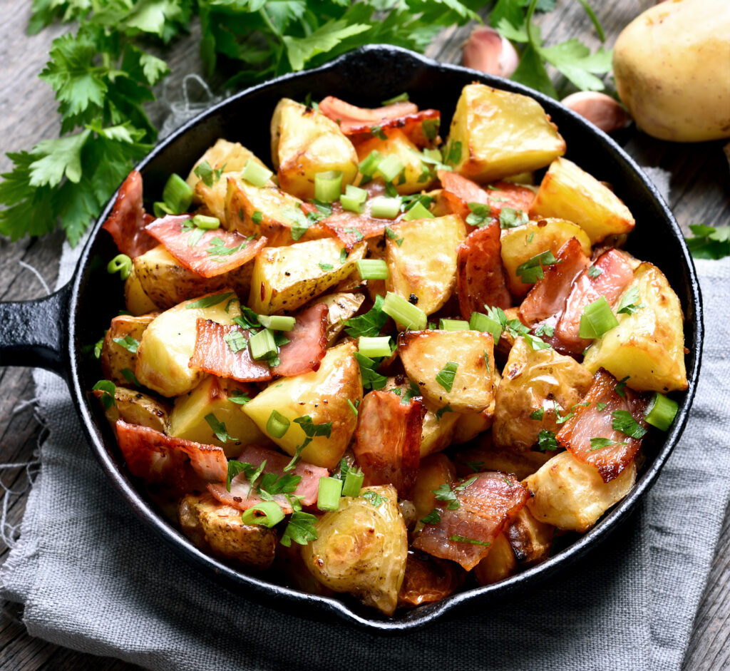 Spice compounds for potato products