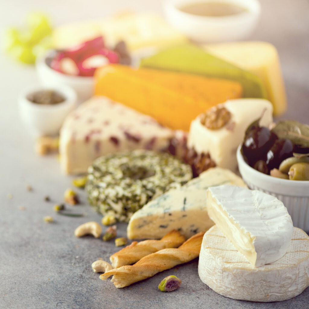 Liquid and dry seasonings for dairy products