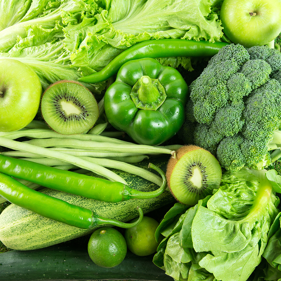 Freshness-preserving systems for fruit and vegetables