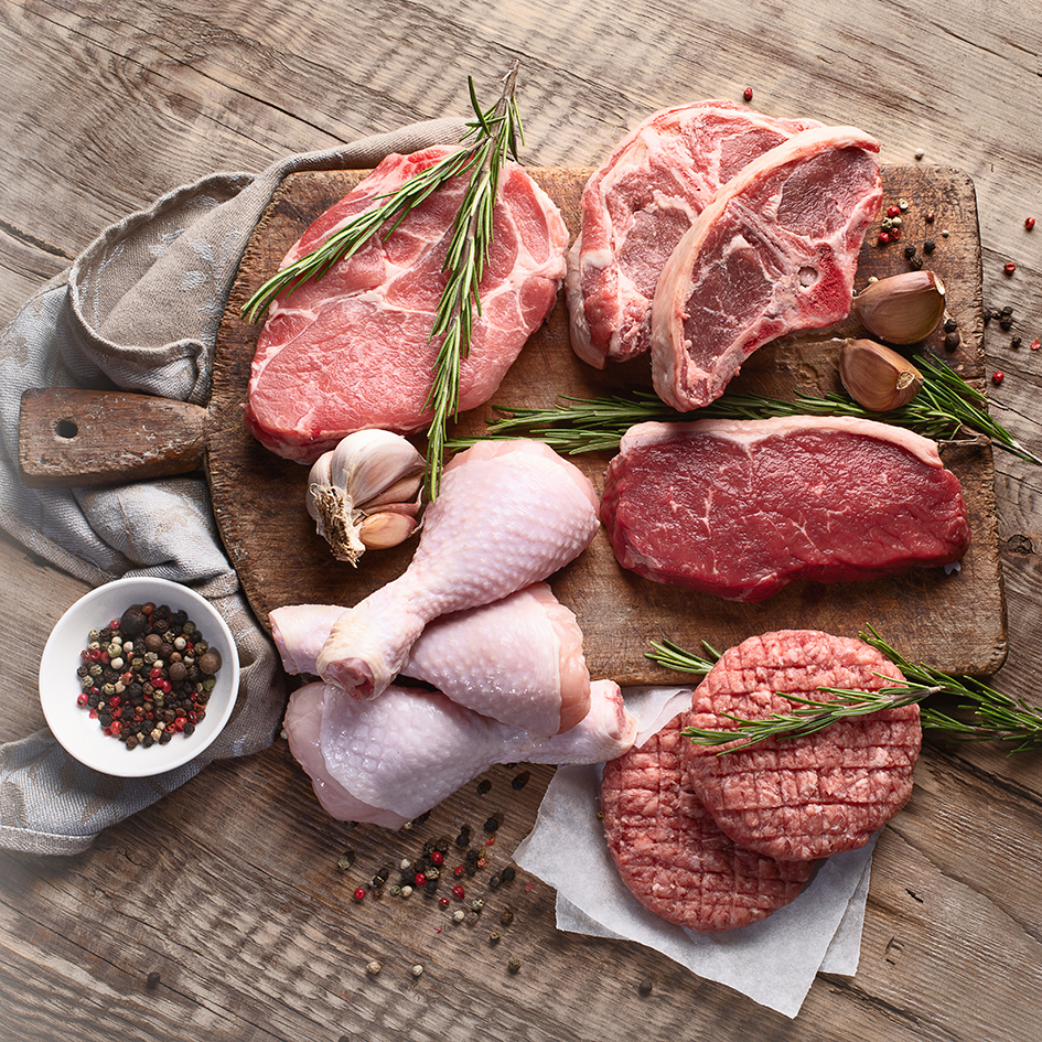 Grill seasonings for meat products