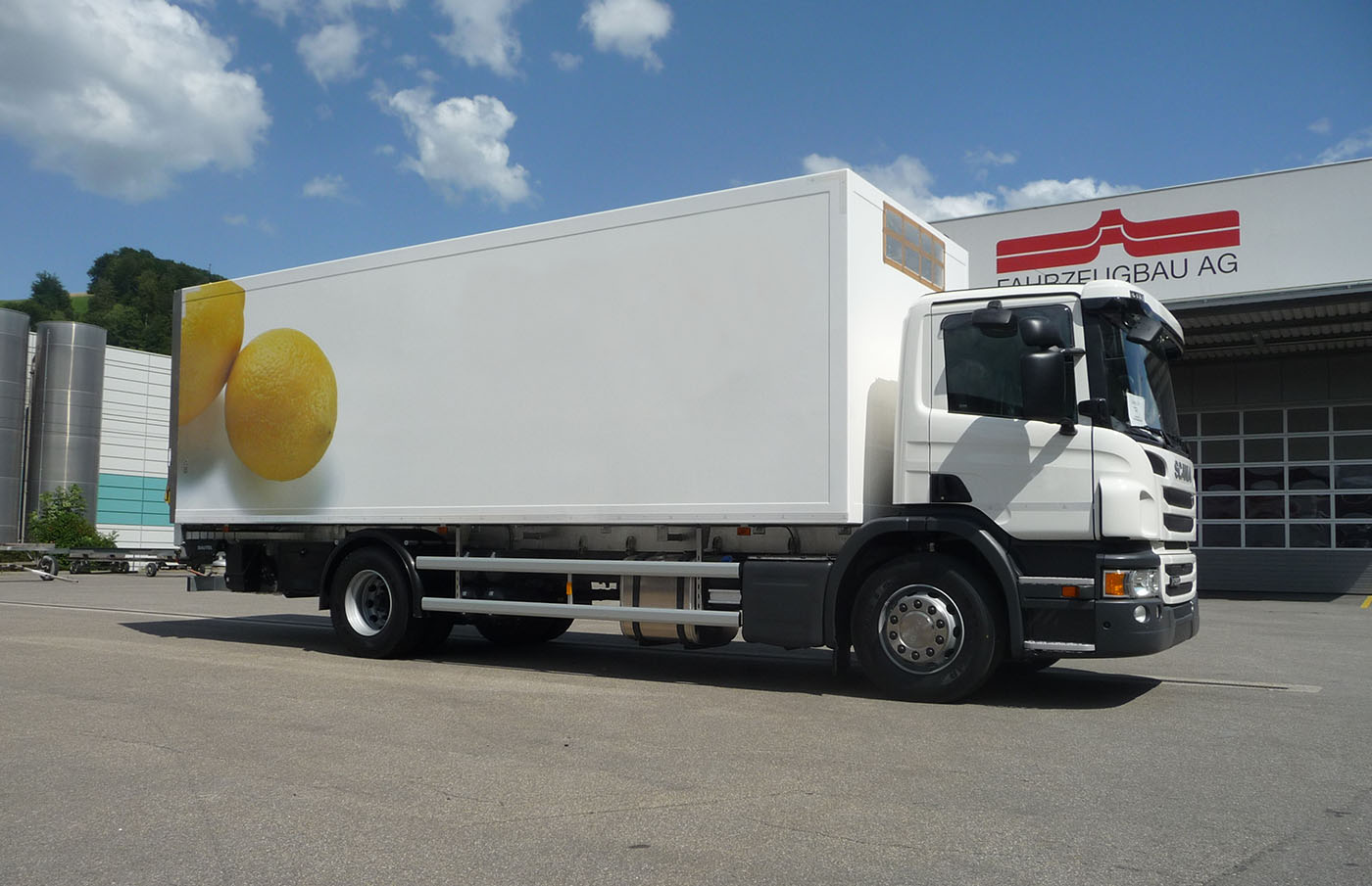 Fahrzeug für Lebensmitteltransport