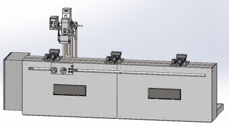 Bohr- und Fräsmaschine konventionell
