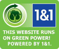 Powered by green electricity