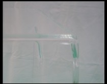 Kunststoffverklebung (Spuckschutz)