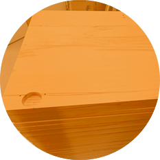 Frästeile aus Massivholz
