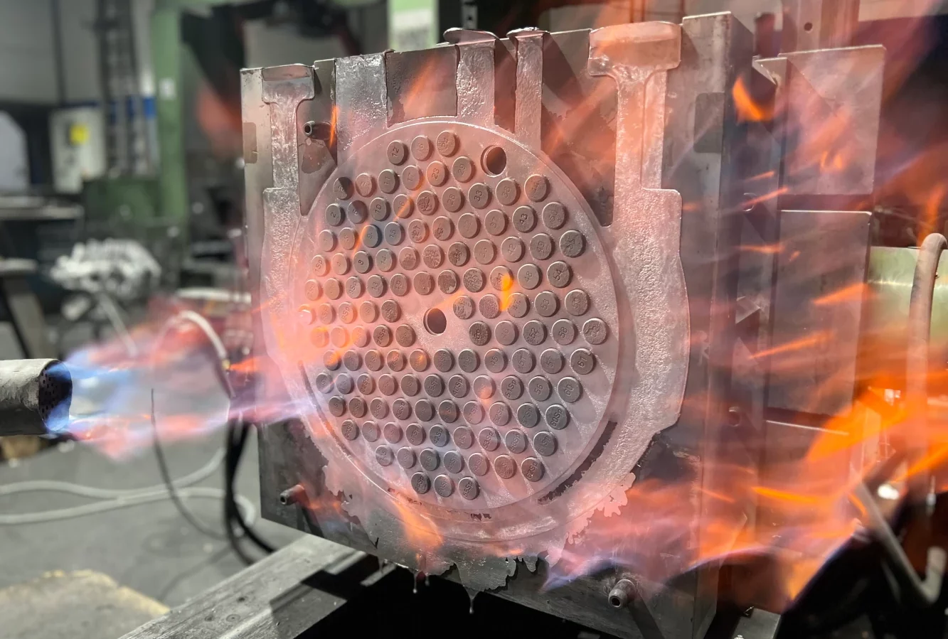 Produktion Aluminium-Kokillenguss