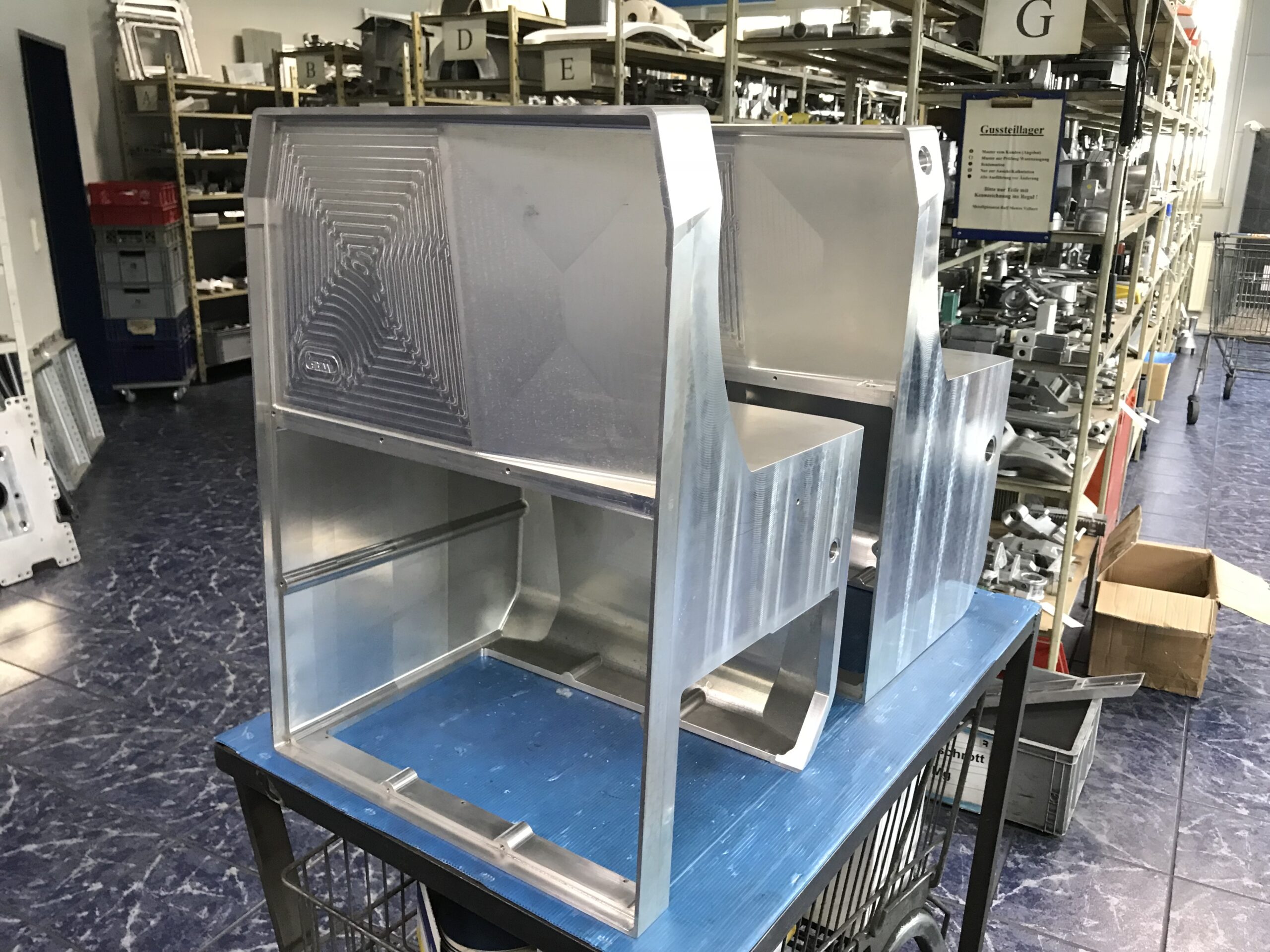 Gehäuse für 3D-Schüttelmischer (Prototyp und Serie)