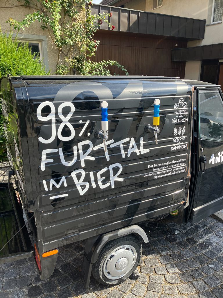 Brauerei vor Ort