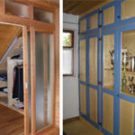 Built-in wardrobes and wall panelling