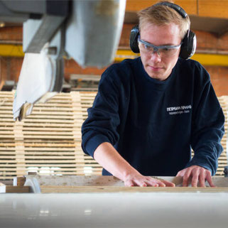 Sinning Holzverpackungen – Fertigung