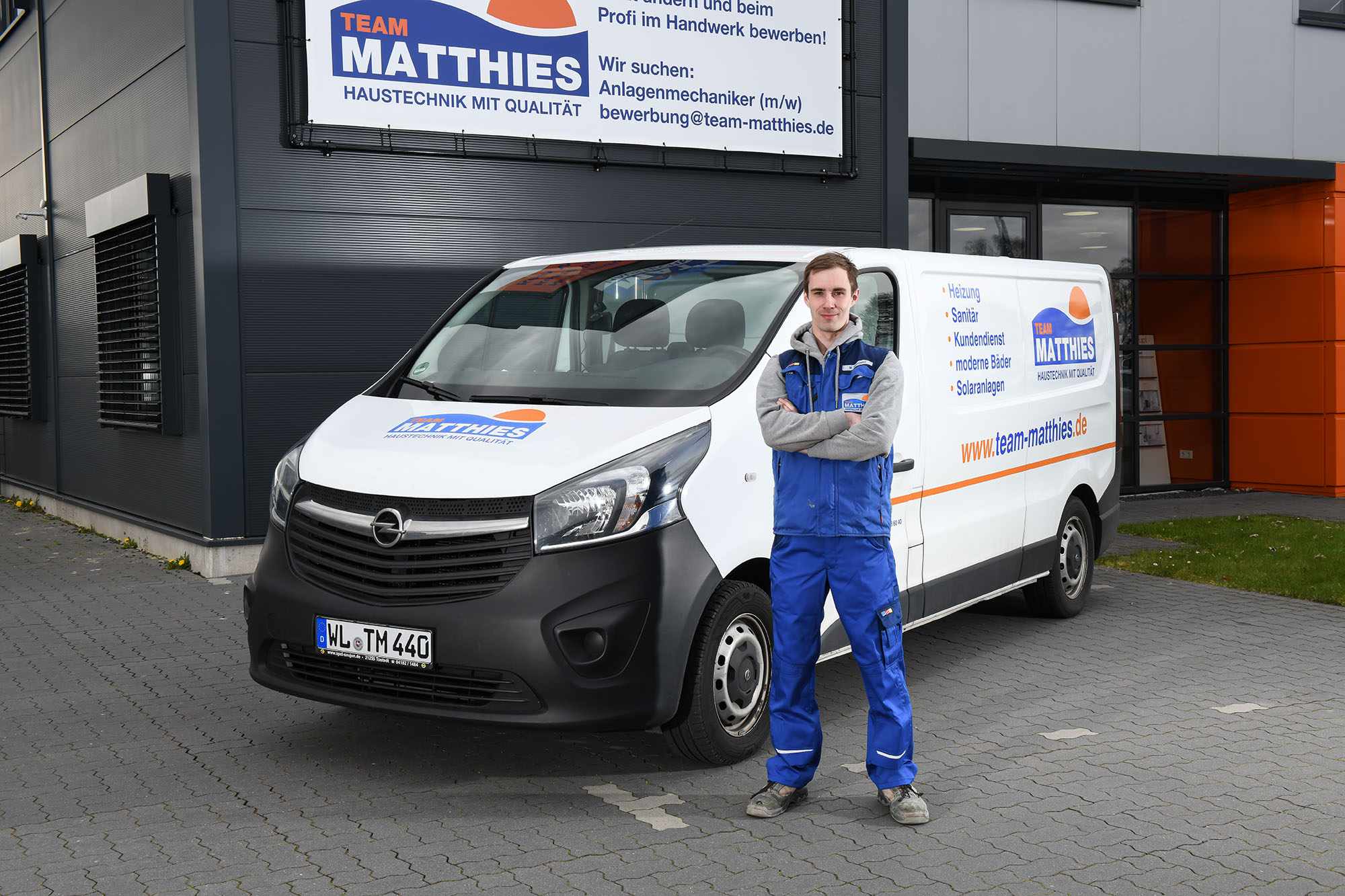 Heating and plumbing installation