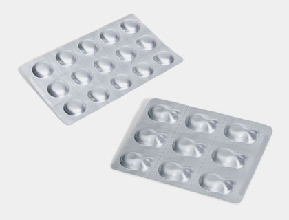 Flüssigkeiten in Blister