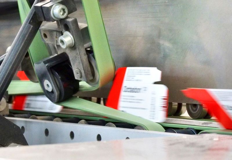 Folding carton made of solid board