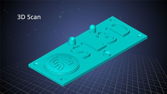 3D-Scan eines Bauteils