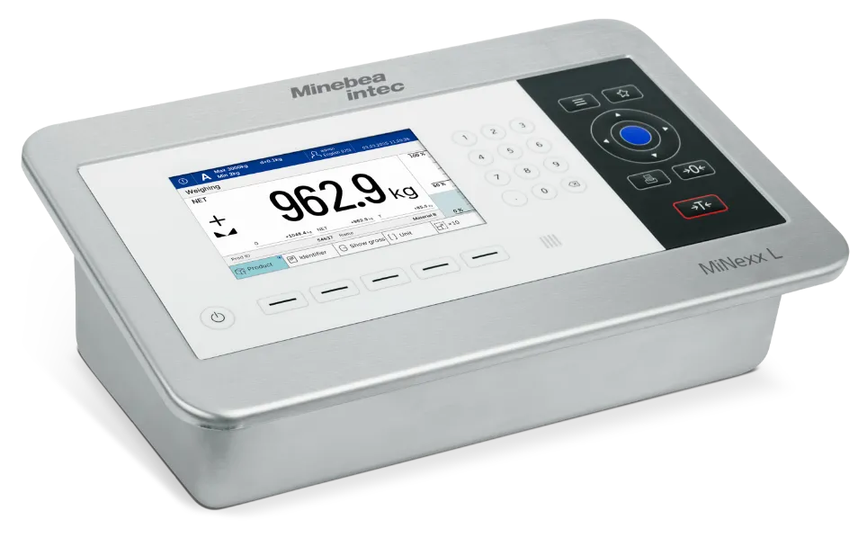Minebea Intec MiNexx L Wägeindikator