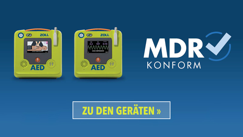 AED-Zubehör im Kontext der MDR-Zulassung