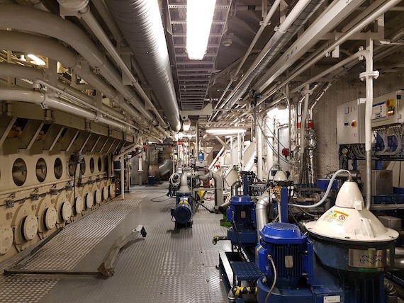 Maschinenraum – Elektronik im Schiffbau-Einsatz