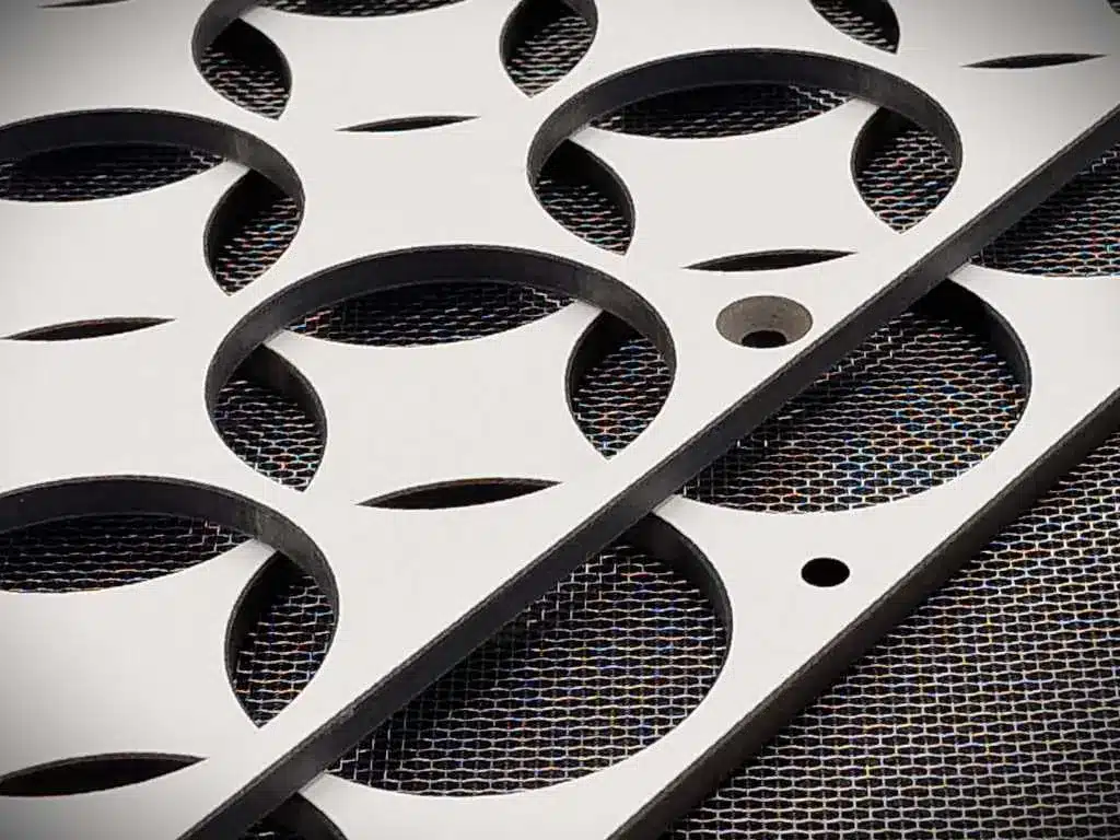 Milled Trespa part