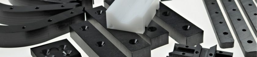 Milled plastic parts (POM, PE)