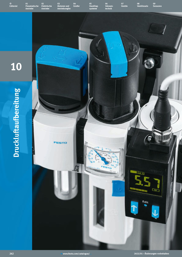Druckluftaufbereitung (FESTO)