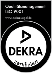 ISO 9001:2015-Zertifikat (DEKRA)