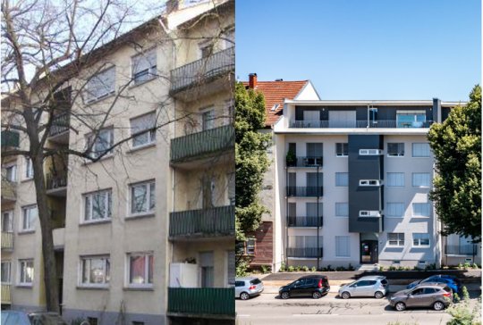 Energetische Sanierung und Aufstockung Mehrfamilienwohnhäuser