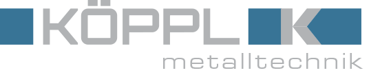 Logo Köppl Metalltechnik GmbH & Co. KG