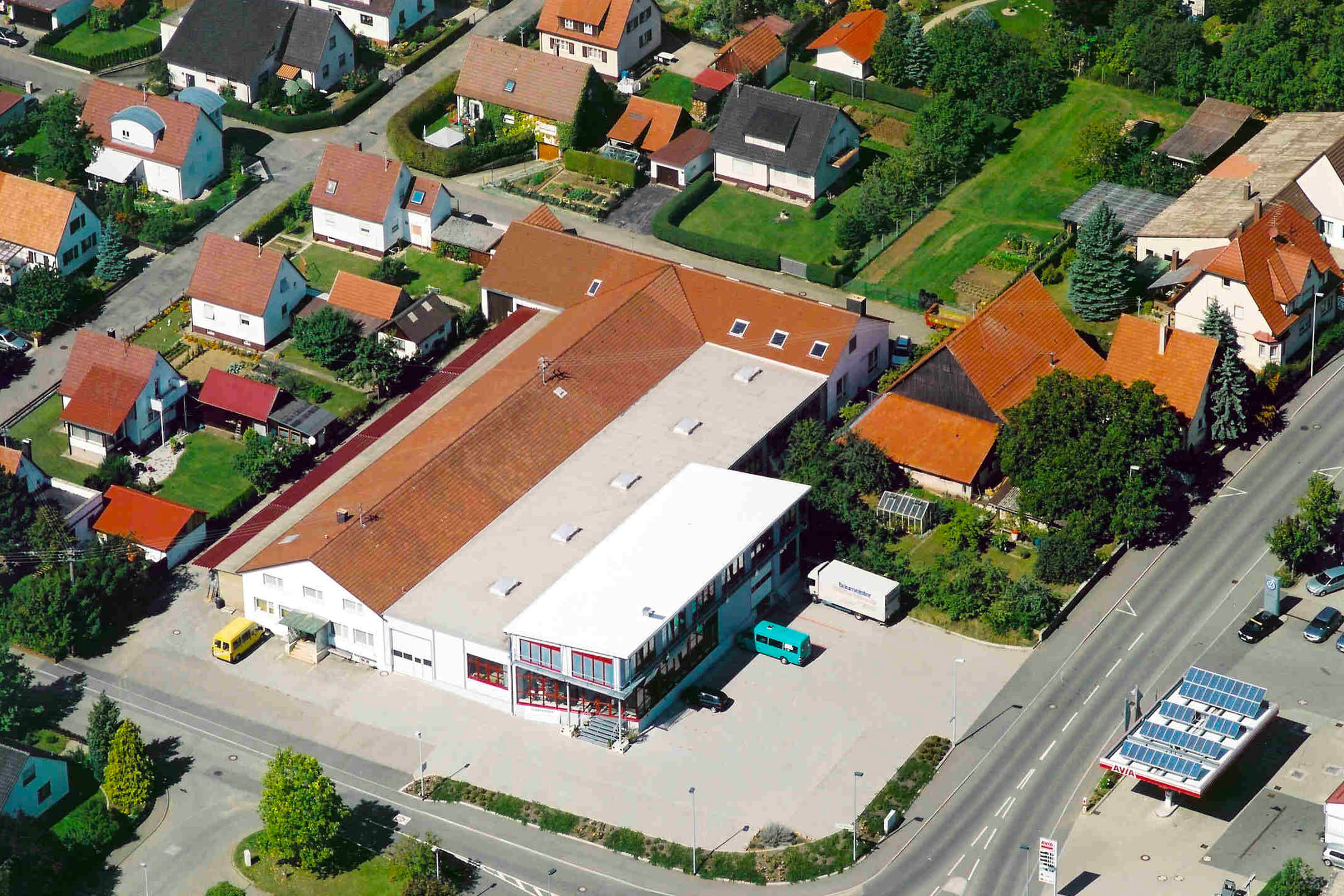 Aerial view of the Balingen-Ostdorf site