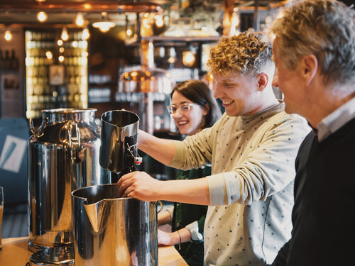 Erlebnisprogramm bei der Berg Brauerei
