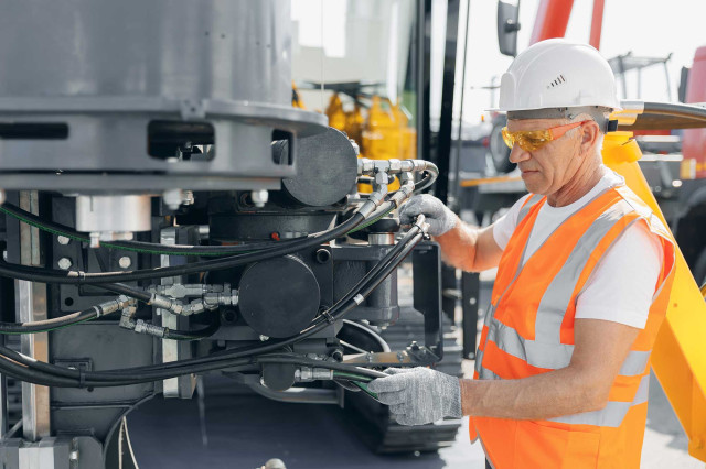 Repair and overhaul of hydraulic cylinders