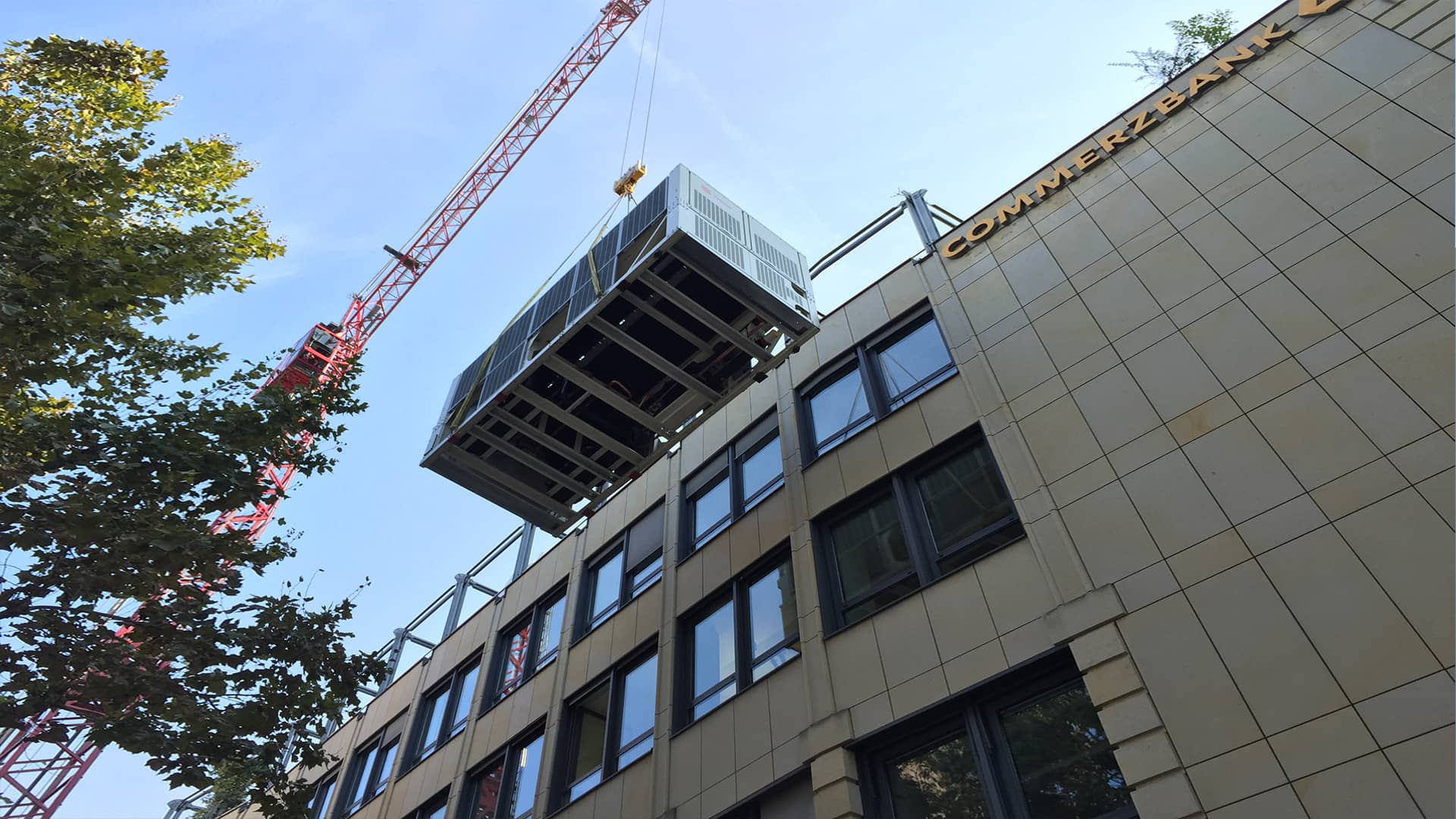 Verflüssiger mit Axiallüftern