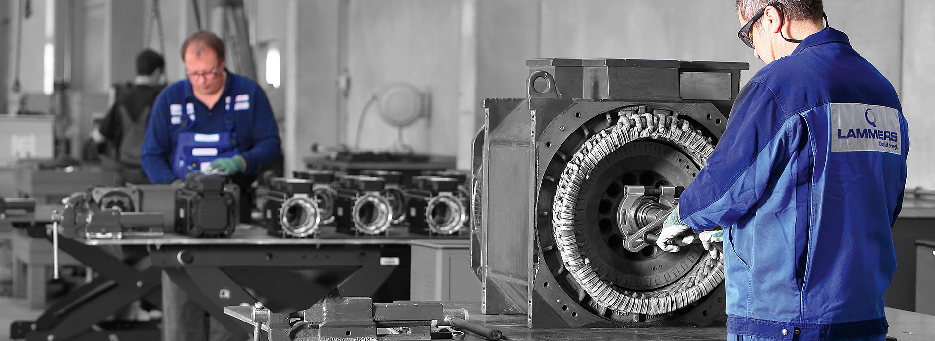 Assembly of a drive component