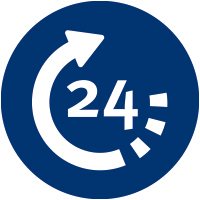24h on-call service