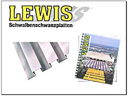 Produkt-CD Lewis Schwalbenschwanzplatten (Spillner Consult GmbH)