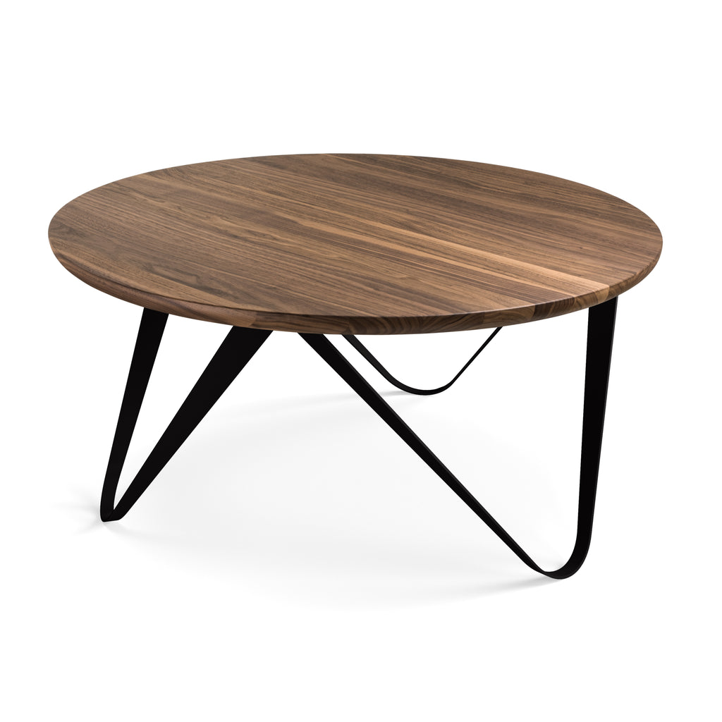 CHRONOS Coffee Table Walnut Deep Black