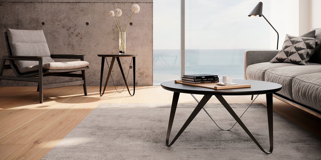 CHRONOS Coffee Side Table in Black