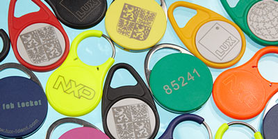 Key Fob 'Locket' (Edelstahlrahmen)